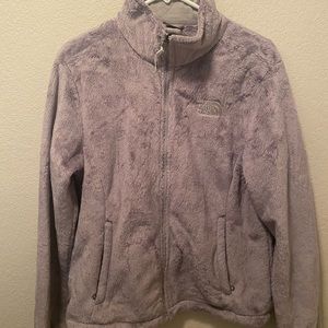 Womens The North Face Jacket - Gray Size Large